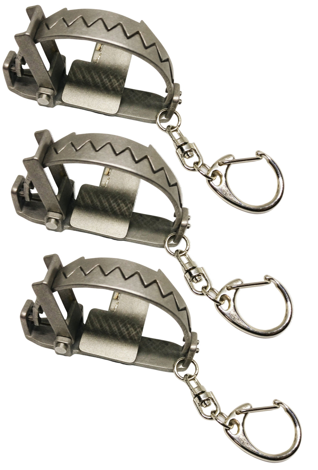 MINI Bear Trap Keychain 3 Pack